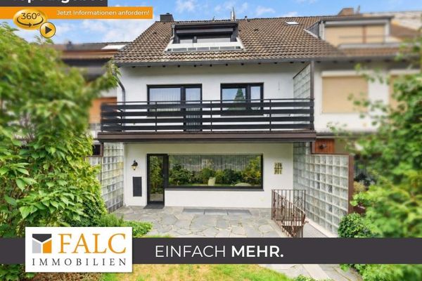 Außergewöhnlich viel Platz für die ganze Familie – großzügiges Reihenhaus in ruhiger Lage