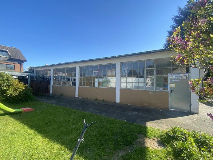 Lagerhalle in Porz Zündorf – Außenansicht