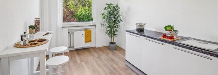 3 ZKB in Saarbrücken hell, bezugsfertig - OHNE Maklerprovision – Küche