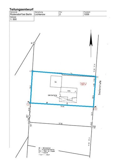Einfamilienhaus auf 1633 m² Grundstück – Grundstück