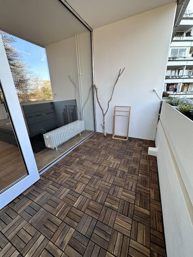 Helle 1-Zimmer-Wohnung mit Balkon — vollrenoviert, möbliert — München- Forstenried – Foto 9