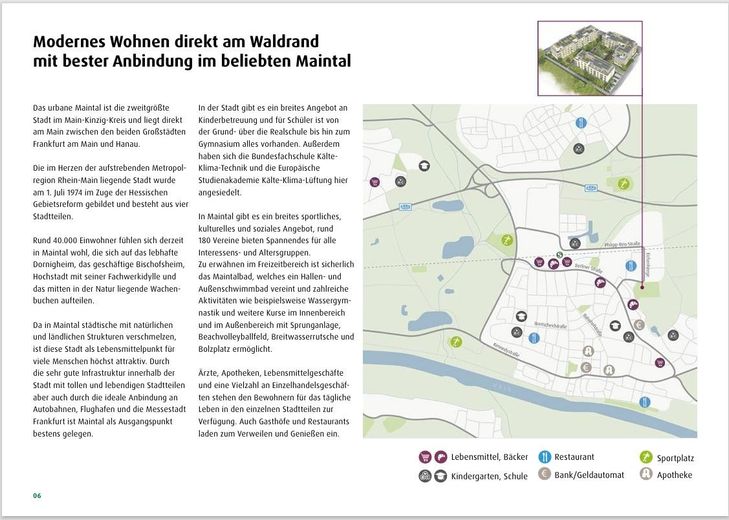 Neubau-Erstbezug |  ca.60 qm Großer Garten | KfW 40 QNG | Maintal Dörnigheim | Top Anbindung – Beschreibung