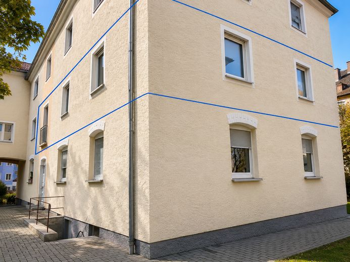 4-Zimmer-ETW in Toplage -Grünfläche -nahe Innenstadt/ OTH/ Uni - AFA-/ Abschreibungspotenzial – Hausansicht