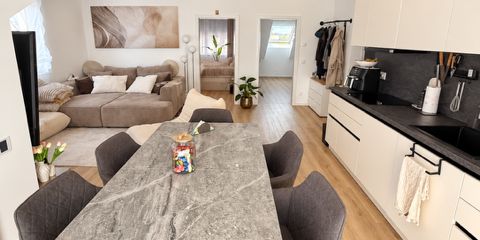 Modern 2-kamerappartement op de bovenste verdieping (A+) met parkeerplaats in de ondergrondse garage – zonder makelaarscourtage – Wohnen Essen Kochen