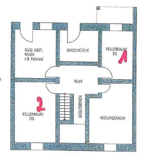 RESERVIERT  Attraktive 3-Zimmer-Eigentumswohnung 80 m² mit Balkon 7.800€ p.a. – Keller