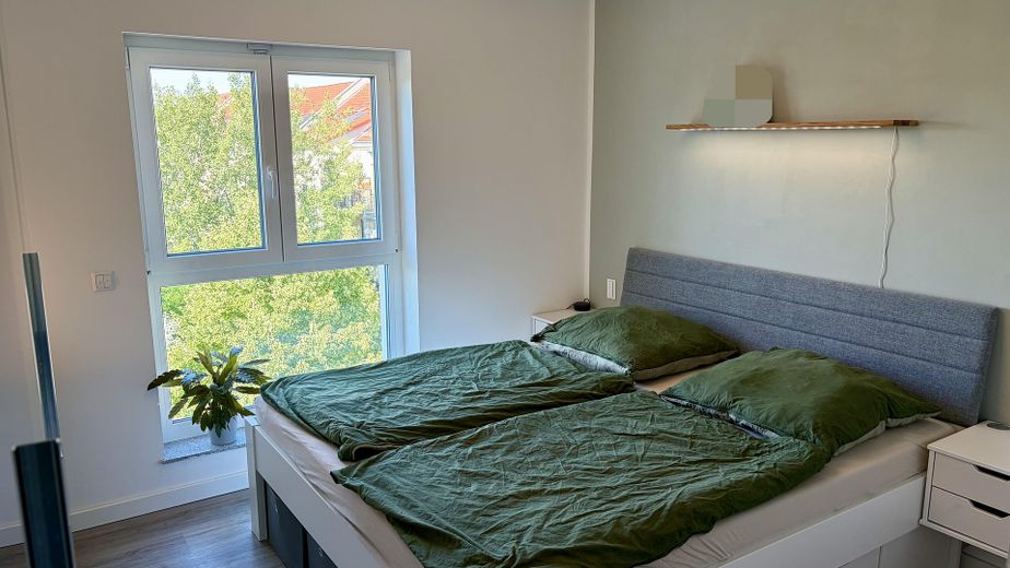Provisionsfrei! Modernes Penthouse mit großer sonniger Dachterrasse – Schlafzimmer