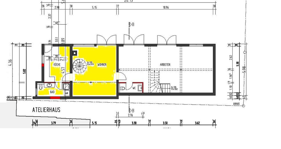 Neuwertige Maisonette-Wohnung und EBK in Achern – Maisonette - Erdgeschoss
