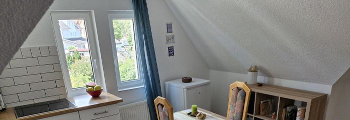 Küche und Essbereich