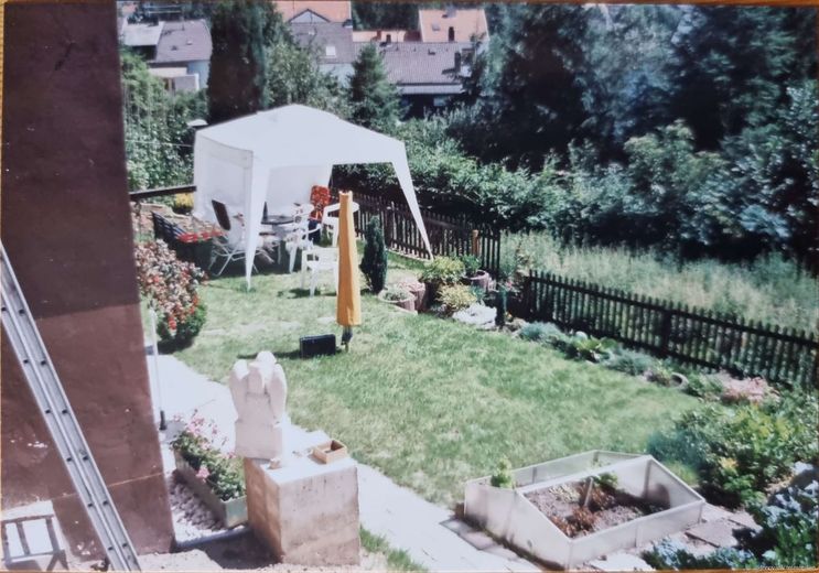 Garten früher