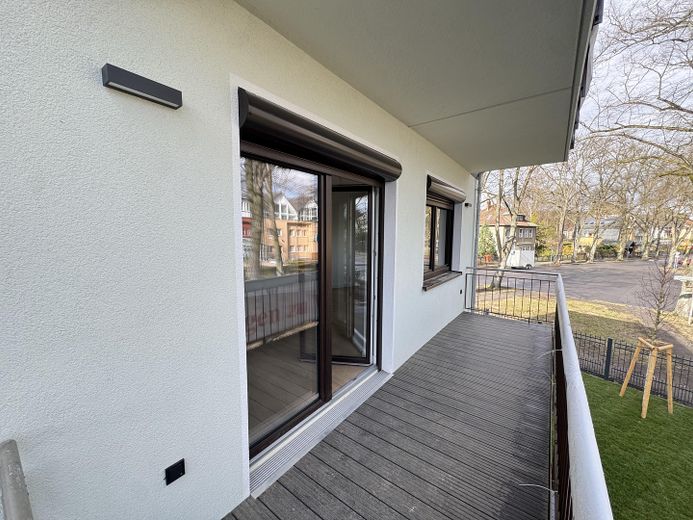 Exclusive 3-Zimmer Ferienwohnung am Dämeritzsee! PROVISIONSFREI! – Balkon