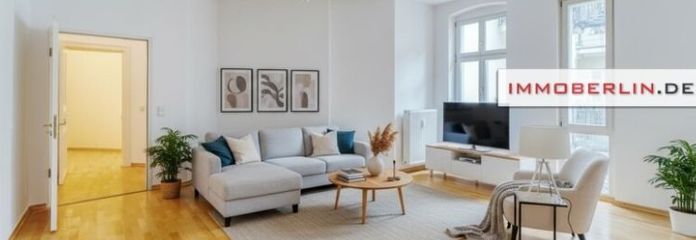 IMMOBERLIN.DE - Liebenswerte Altbauwohnung mit ruhigem Balkon nahe dem Boxhagener Platz