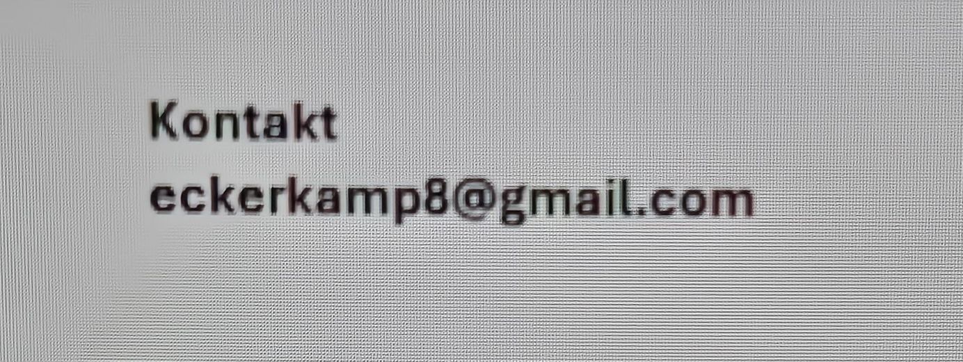 Kontaktdaten Verkäufer