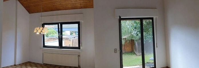 Wohnzimmer Blick zum Garten