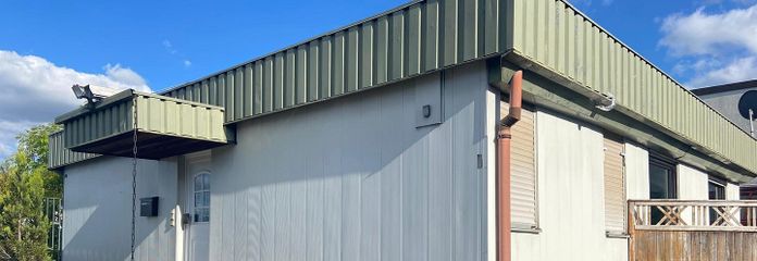 Müstakil iş yeri binası, yaklaşık 95 qm - Klimalı – Zanaat işleri, ofis, küçük depo vb. için ideal – Aussenansicht