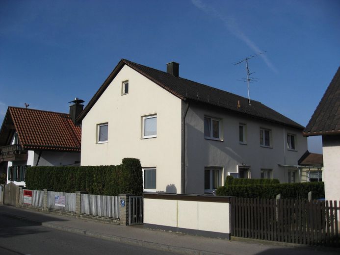 Wohnanlage von außen