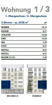 Aufteilung WE 1 und 3
