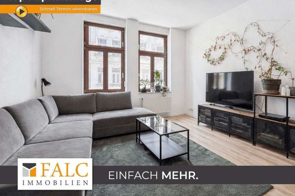Joya de edificio antiguo en Stadtfeld-Ost: encantador piso de 3 habitaciones con balcón y potencial de revalorización