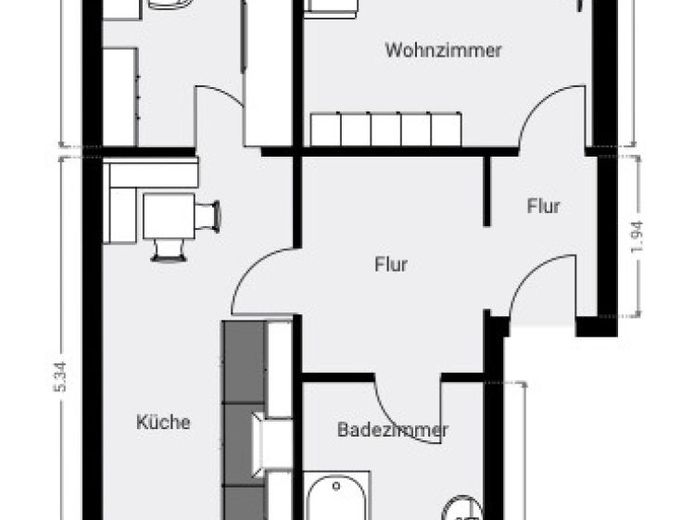 Gemütliches in Oelsnitz - 1x Kaltmietfrei – Foto 1