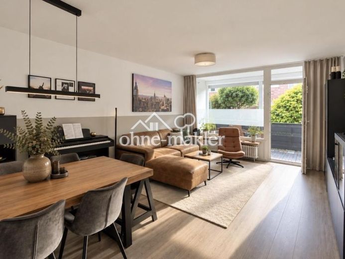 3 Zimmer Wohnung mit 2 Balkonen in Mörsenbroich – Foto 1