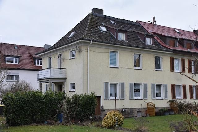 Seitansicht vom Garten her