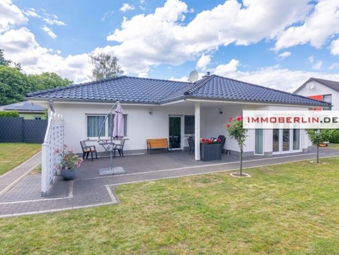 IMMOBERLIN.DE - Güneşli bahçesi ve garajı olan çekici bungalov – Fotoğraf 1