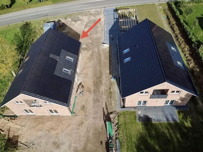 Zwillings-Doppelhäuser