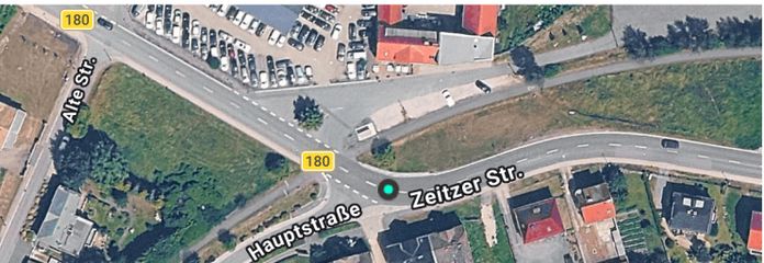Günstige, 3-Raum-Wohnung in Kretzschau – Lage der Wohnung in Kretzschau