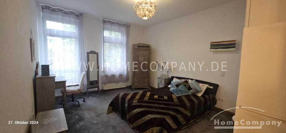 Große 3,5 Zi.-Altbauwhg., 2. OG, möbliert. Bad mit Wanne und Dusche, Balkon und kl. Garten zur gemeinschaftlichen Nutzung; Stellplatz vorhanden. – 128bd6c770b3b6166d6043a35259feccd2d5aa4a.jpg
