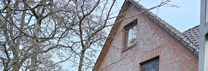 Vorderfront des Hauses