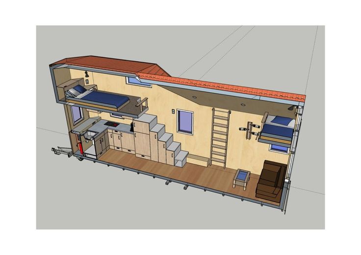 Pyrbaum Tiny House auf Rädern mit Grundstück für Steueroptimierte Kapitalanlage Gewerbetreibende – RTH-Design-sideview00