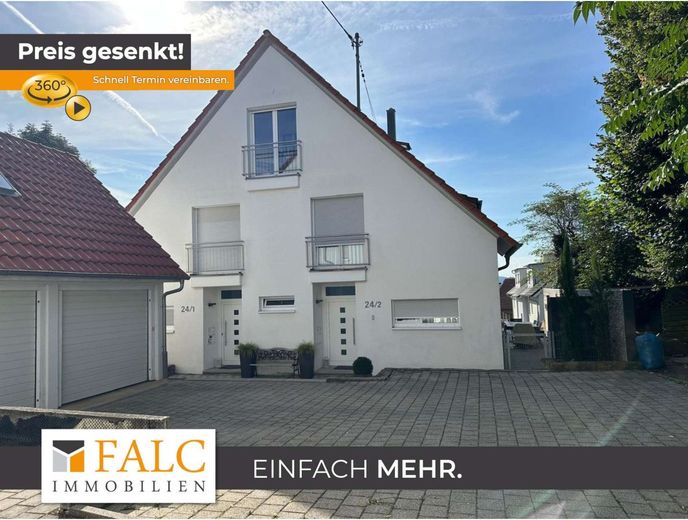 Sie erwerben das komplette Doppelhaus und haben sofort Mieteinnahmen ! – Ansicht-