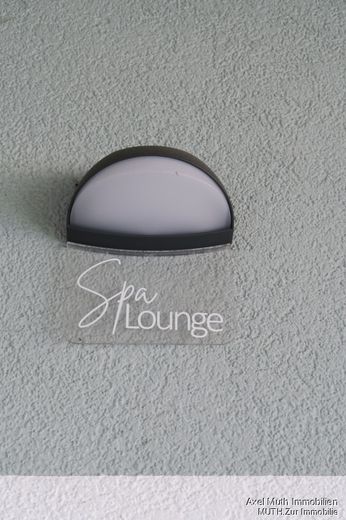 Eingan zur "SpaLounge"ershot (