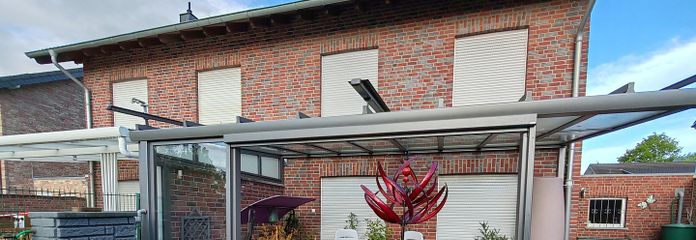 Hinteransicht Terasse