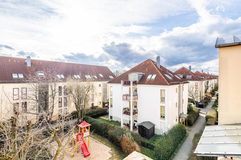 Blick in den Garten / Hof