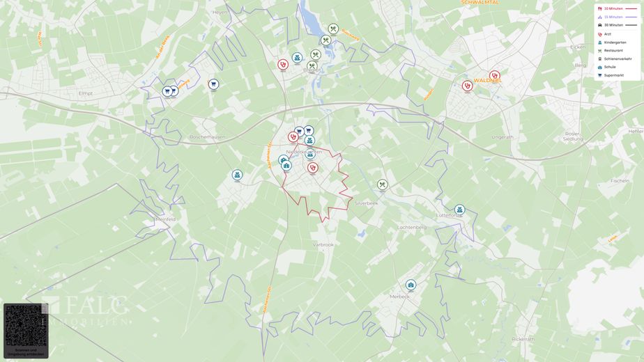 Wohnen mit Komfort: Balkon, Garage und eine ruhige Nachbarschaft – Site plan