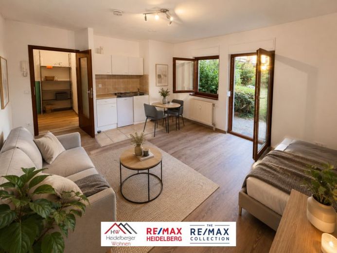 Freie und renovierte 1ZKB ETW, 23m² mit Terrasse zzgl. TG-Stellplatz in guter Lage von Leimen – Foto 1