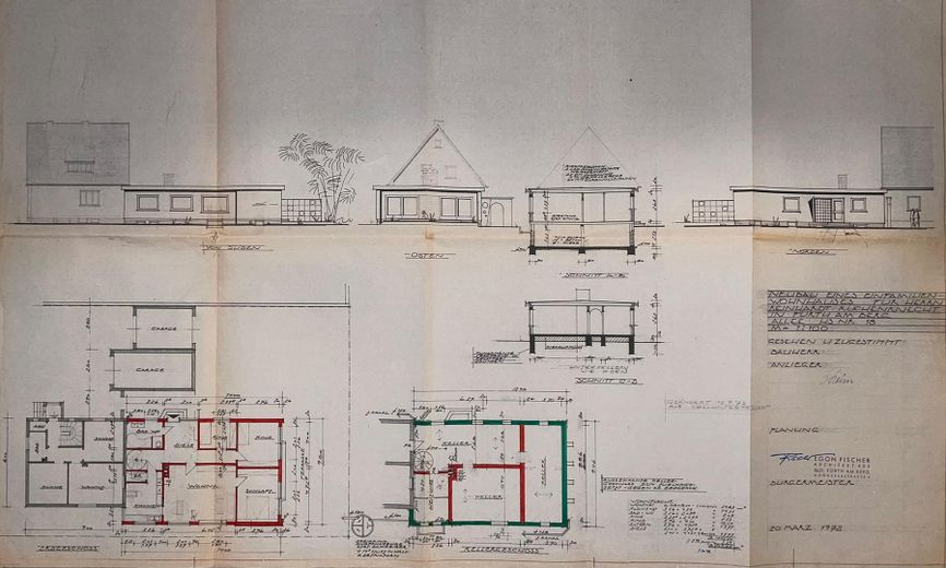 Wohnensemble aus zwei verbundenen Hausteilen – 244 m² Wohnfläche, Wintergarten & Sauna – Foto 35