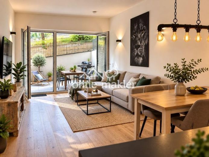 SIN COMISIÓN - Ubicación privilegiada / Moderno apartamento de 2 habitaciones (año de construcción 2018) con terraza, cocina y plaza de garaje subterráneo – Foto 1