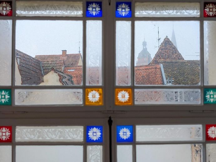 Blick vom Treppenhaus