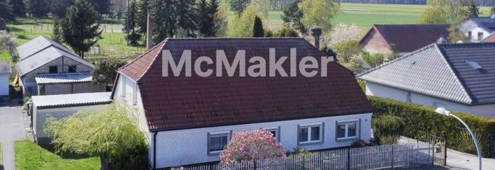 Einfamilienhaus mit Sanierungsbedarf und großem Grundstück in Feldrandlage von Nassenheide