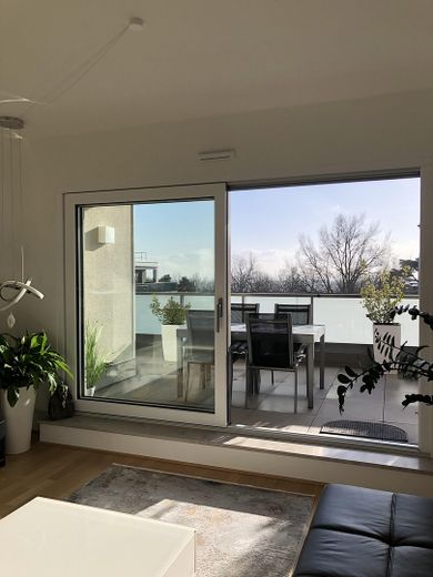 Wohnzimmerblick n. Süden