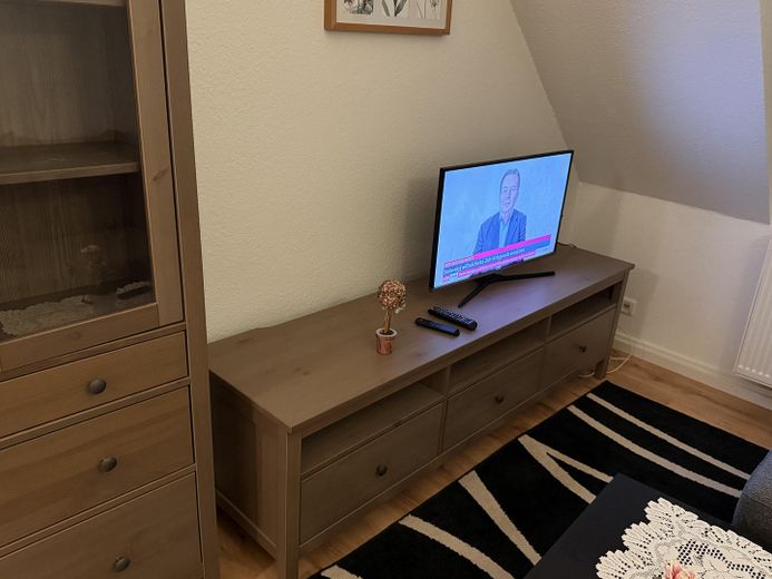 Möblierte 2 Zimmer-Wohnung in zentraler Lage in Frankfurt sachsenhausen – Wohnzimmer