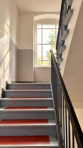 Kernsaniertes 47qm Altbauapartment mit Balkon an der Grenze Prenzlauer Berg/Pankow – Treppenhaus