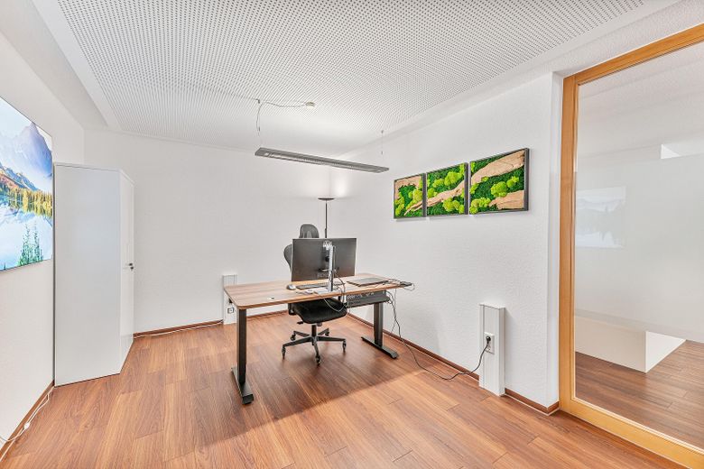 Innenliegendes Büro