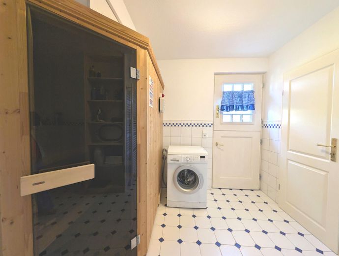 Wyk-Boldixum'da engelsiz, bakımlı müstakil ev – Bad 2 mit Sauna