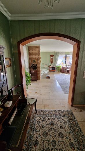 Reserviert! Exklusiver Bungalow in Königswinter: Homeoffice, traumhafte Aussicht, Sonnenuntergänge – Durchgang Wohnzimmer