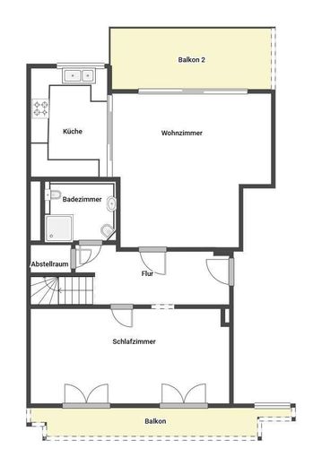 Viel Platz, viel Komfort - Gepflegte Maisonette-Wohnung samt Klimanlage im Herzen von Troisdorf! – Grundriss 1
