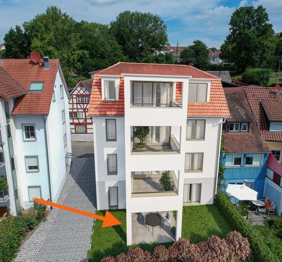 Hier befindet sich die Wohnung