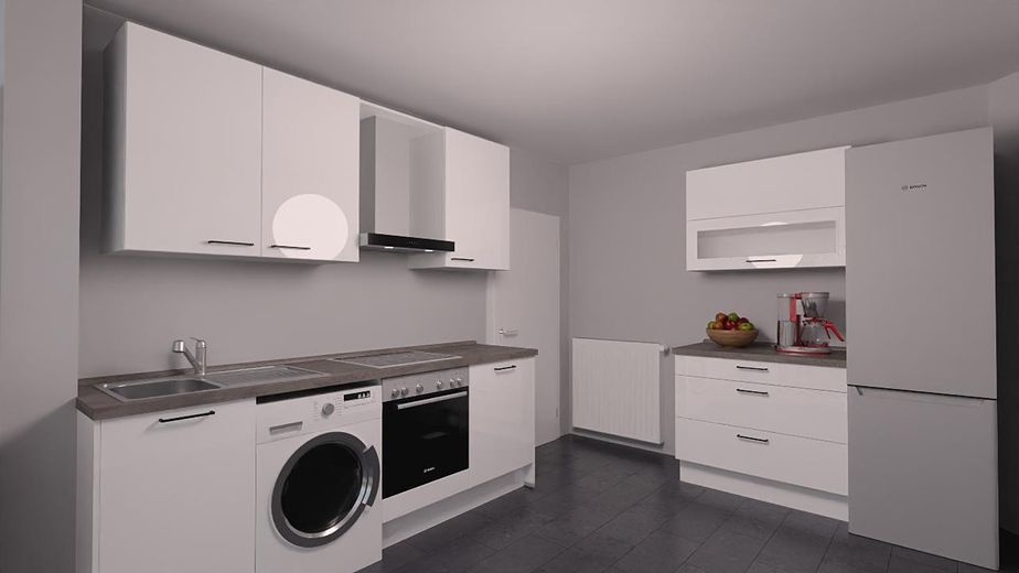 Innenstadt Ost am Westfalenpark: 3,5-Zi.-Wohnung mit Südwestbalkon und Küche! – Küchenplanung