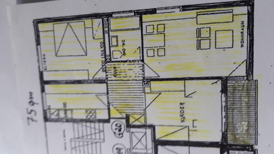 ETW Baujahr 1968 – Wohnungsplan